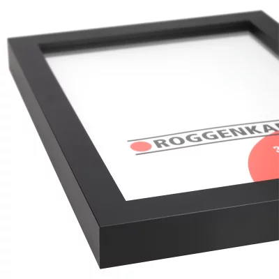3D kader met afstandshouder van beuk / esdoorn 21x29,7 cm (A4) | beuk, zwart | normaal glas (3 mm)