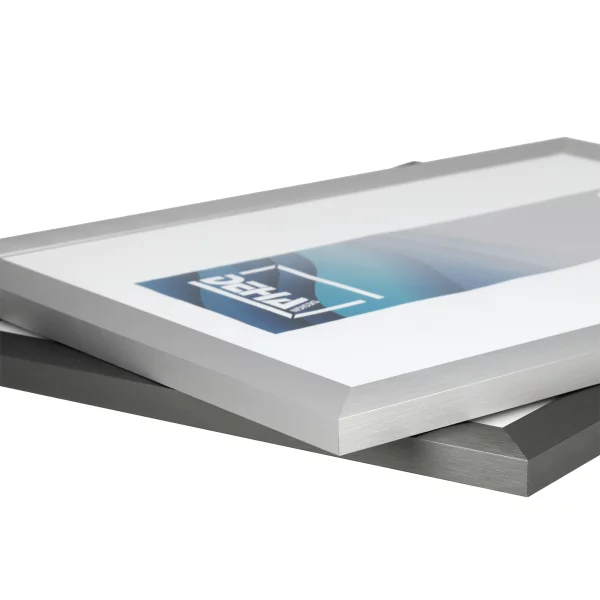 Cadre en aluminium Antares 70x90 cm | gris contraste | verre standard (2 mm)