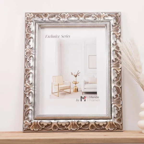 Holzrahmen Pedro - Exclusive Series 45x60 cm | Gold | Normalglas (2 mm)