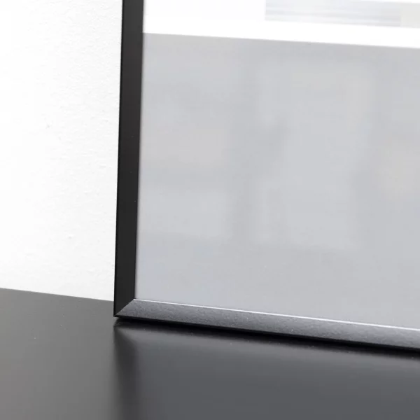Cadre en aluminium Pixel 13x18 cm | noir | verre standard (2 mm)