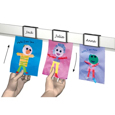 Magnetleiste für Kinderbilder