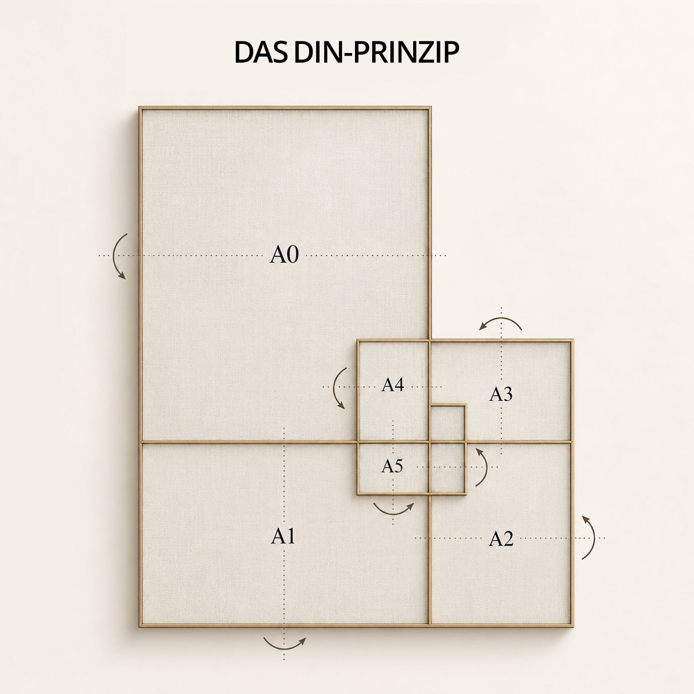 DIN-Formate wie DIN A4 und DIN A3