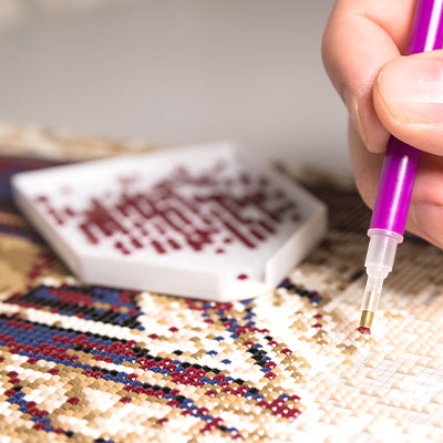 Comment encadrer au mieux une peinture au diamant terminée ?
